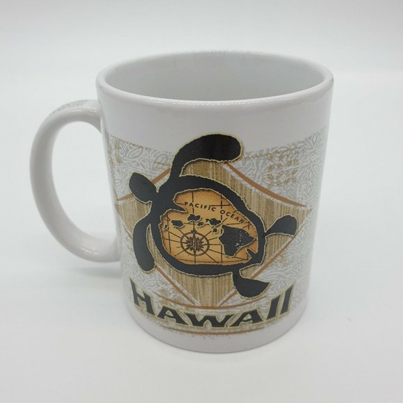Hawaiian Sea Turtle Coffee Tea Cup Mug ABC Stores 2007 Island Collection Tropics - Picture 3 of 10